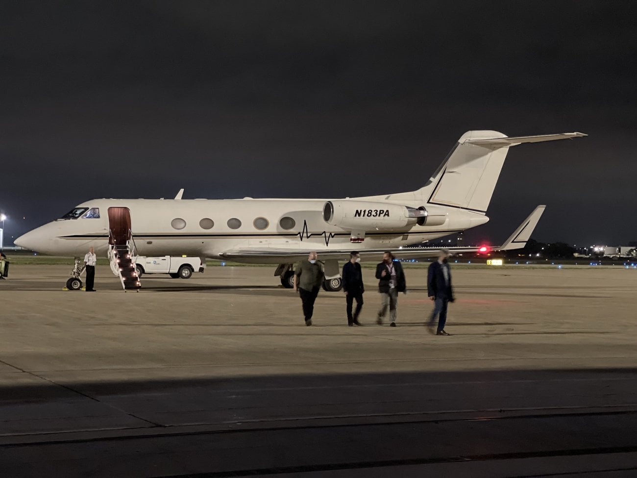 Trevor Reed's homecoming on the tarmac