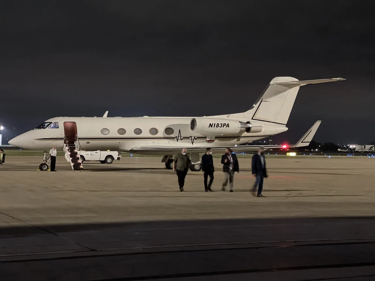 Trevor Reed's homecoming on the tarmac